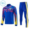 Enfant Barcelone Ensemble Vestes d'Entraînement Bleue 2026-27