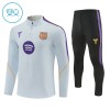 Enfant Barcelone Sweat d'Entraînement Quart-Zip Blanche 2026-27