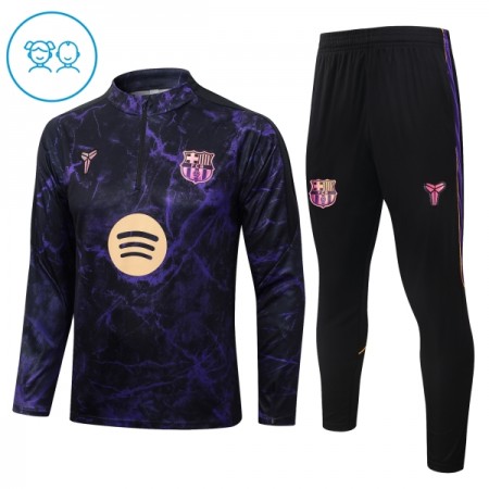 Enfant Barcelone Sweat d'Entraînement Quart-Zip Noire 2026-27