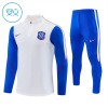 Enfant Chelsea Sweat d'Entraînement Quart-Zip Blanche 2026-27