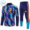 Enfant Espagne Sweat d'Entraînement Quart-Zip Bleue 2026-27