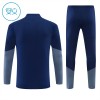 Enfant FC Bayern Munich Sweat d'Entraînement Quart-Zip Bleue 2026-27