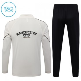 Enfant Manchester City Sweat d'Entraînement Quart-Zip Grise 2026-27