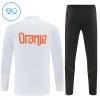 Enfant Pays-Bas Sweat d'Entraînement Quart-Zip Blanche 2026-27