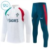 Enfant Portugal Sweat d'Entraînement Quart-Zip Blanche 2026-27