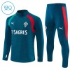 Enfant Portugal Sweat d'Entraînement Quart-Zip Bleue 2026-27