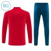 Enfant Portugal Sweat d'Entraînement Quart-Zip Rouge 2026-27
