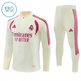 Enfant Real Madrid Sweat d'Entraînement Quart-Zip Blanche 2026-27