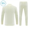 Enfant Real Madrid Sweat d'Entraînement Quart-Zip Blanche 2026-27