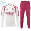Enfant Real Madrid Sweat d'Entraînement Quart-Zip Blanche 2026-27