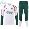 Enfant Real Madrid Sweat d'Entraînement Quart-Zip Blanche 2026-27