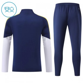 Enfant Real Madrid Sweat d'Entraînement Quart-Zip Bleue 2026-27