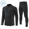 Enfant Real Madrid Sweat d'Entraînement Quart-Zip Noire 2026-27