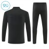 Enfant Real Madrid Sweat d'Entraînement Quart-Zip Noire 2026-27