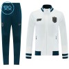 Enfant SSC Naples Ensemble Vestes d'Entraînement Blanche 2026-27 Enfant SSC Naples Ensemble Vestes d'Entraînement Blanche 2026-27