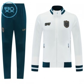 Enfant SSC Naples Ensemble Vestes d'Entraînement Blanche 2026-27