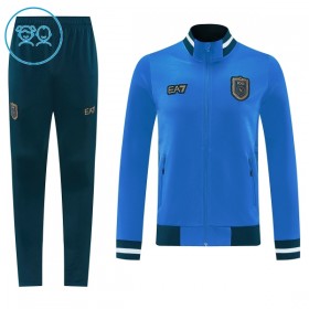 Enfant SSC Naples Ensemble Vestes d'Entraînement Bleue 2026-27