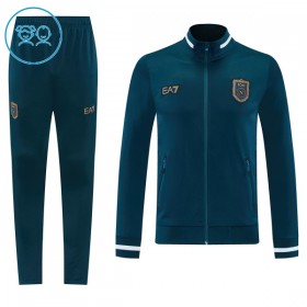 Enfant SSC Naples Ensemble Vestes d'Entraînement Marine 2026-27