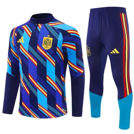 Espagne Sweat d'Entraînement Quart-Zip Bleue 2026-27