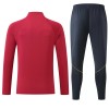 FC Barcelone Sweat d'Entraînement Quart-Zip Rouge 2026-27