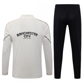 Manchester City Sweat d'Entraînement Quart-Zip Grise 2026-27