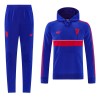Manchester United Hoodie Sweat d'Entraînement Bleue 2026-27