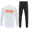 Pays-Bas Sweat d'Entraînement Quart-Zip Blanche 2026-27