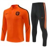 Pays-Bas Sweat d'Entraînement Quart-Zip Orange 2026-27
