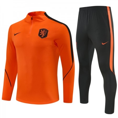 Pays-Bas Sweat d'Entraînement Quart-Zip Orange 2026-27
