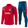 Portugal Sweat d'Entraînement Quart-Zip Rouge 2026-27