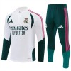 Real Madrid Sweat d'Entraînement Quart-Zip Blanche 2026-27