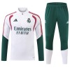 Real Madrid Sweat d'Entraînement Quart-Zip Blanche 2026-27