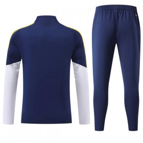 Real Madrid Sweat d'Entraînement Quart-Zip Bleue 2026-27
