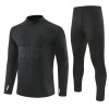 Real Madrid Sweat d'Entraînement Quart-Zip Noire 2026-27 Real Madrid Sweat d'Entraînement Quart-Zip Noire 2026-27