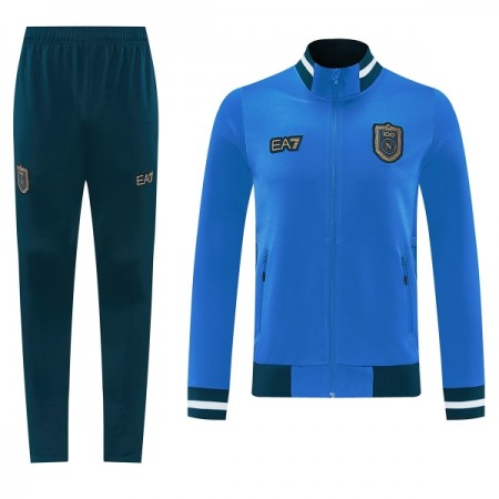 SSC Naples Ensemble Vestes d'Entraînement Bleue 2026-27 SSC Naples Ensemble Vestes d'Entraînement Bleue 2026-27