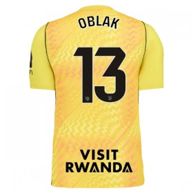 Maillot Foot Atlético Madrid Oblak 13 Gardien Jaune 2026-27