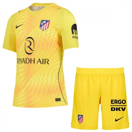 Tenue Enfant Atlético Madrid Gardien Jaune 2026-27 (+ Short)