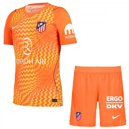 Tenue Enfant Atlético Madrid Gardien Orange 2026-27 (+ Short)