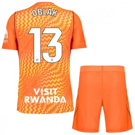 Tenue Enfant Atlético Madrid Oblak 13 Gardien Orange 2026-27 (+ Short) Tenue Enfant Atlético Madrid Oblak 13 Gardien Orange 2026-27 (+ Short)