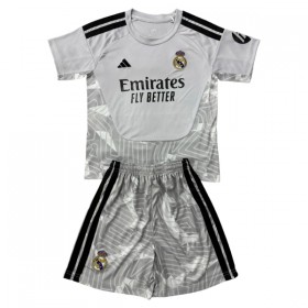 Tenue Enfant Real Madrid Gardien Grise 2026-27 (+ Short)
