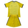 Tenue Enfant Real Madrid Gardien Jaune 2026-27 (+ Short)