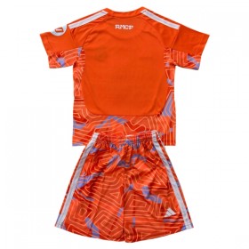 Tenue Enfant Real Madrid Gardien Orange 2026-27 (+ Short)