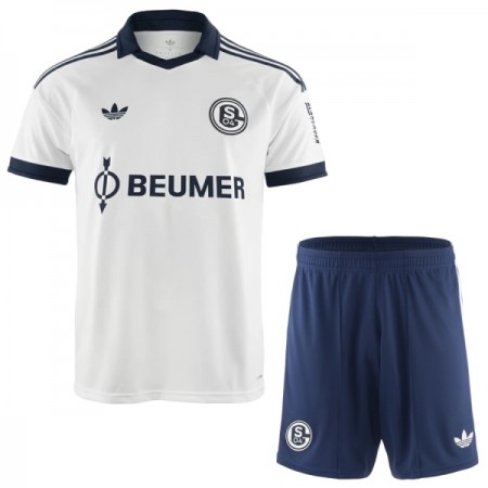 Tenue Enfant Schalke 04 Exterieur 2026-27 (+ Short)