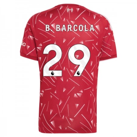 Maillot Foot Liverpool B. Barcola 29 Domicile 2026-27