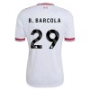 Maillot Foot Liverpool B. Barcola 29 Exterieur 2026-27