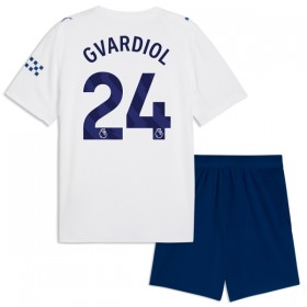 Tenue Enfant Manchester City Gvardiol 24 Troisieme 2026-27 (+ Short)